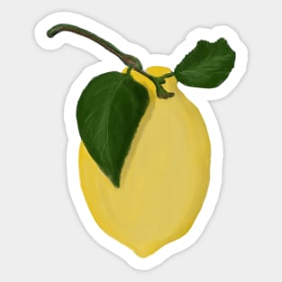 Lemon Sticker